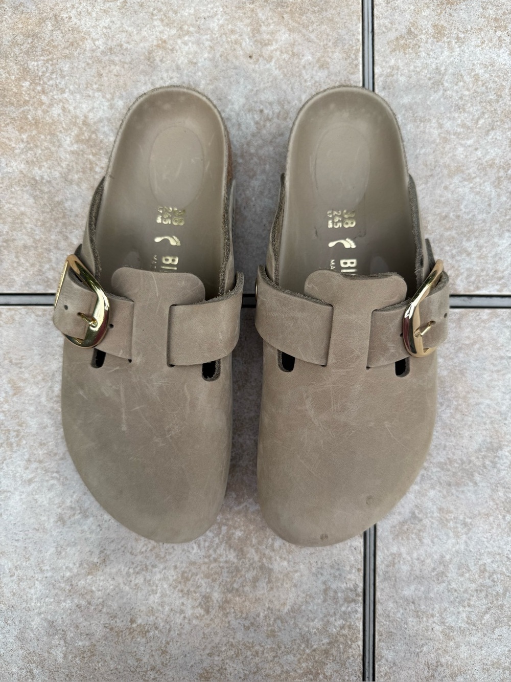 Birkenstock Boston Big Buckle clogs - Picture 4 of 13